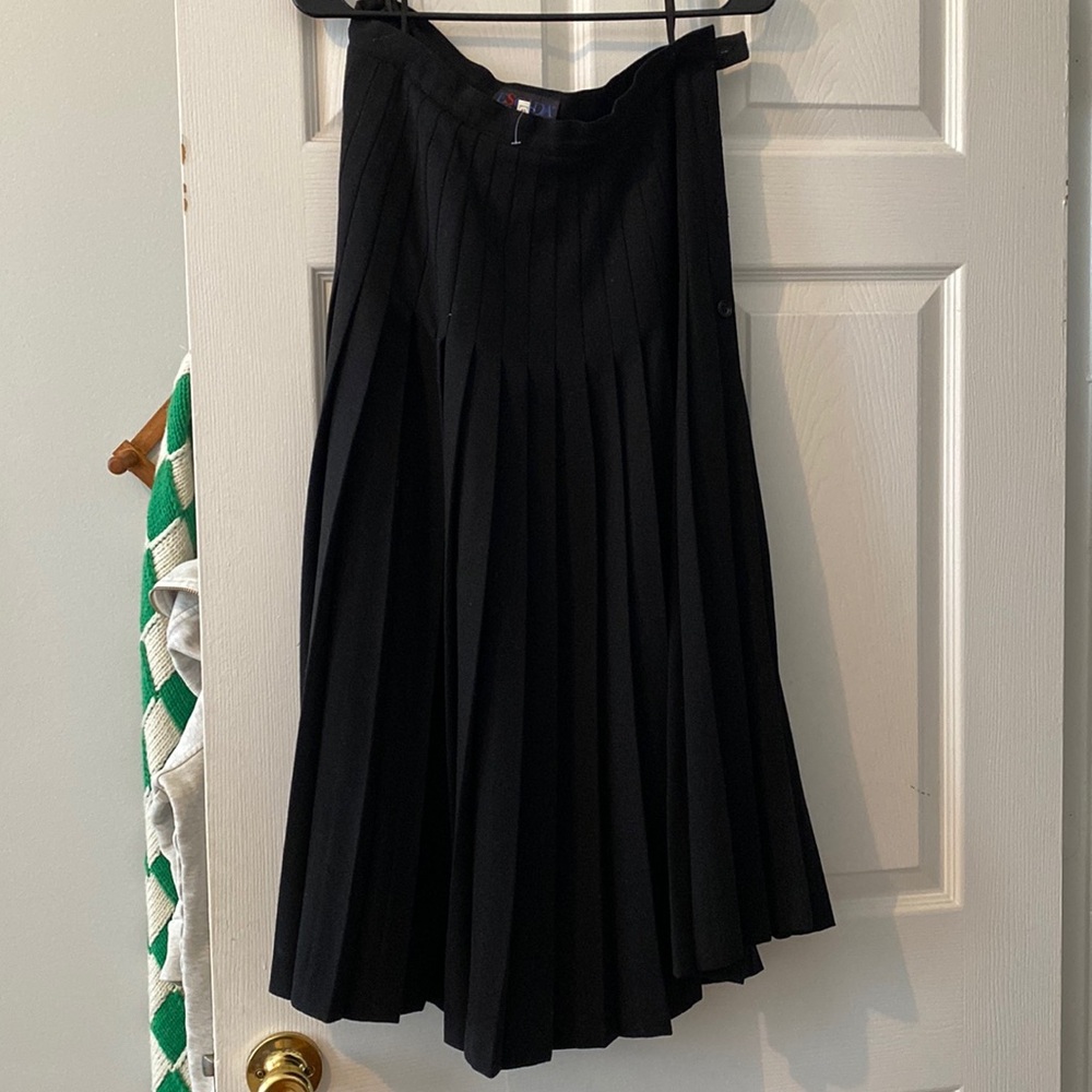 Vintage Escada Pleated Skirt